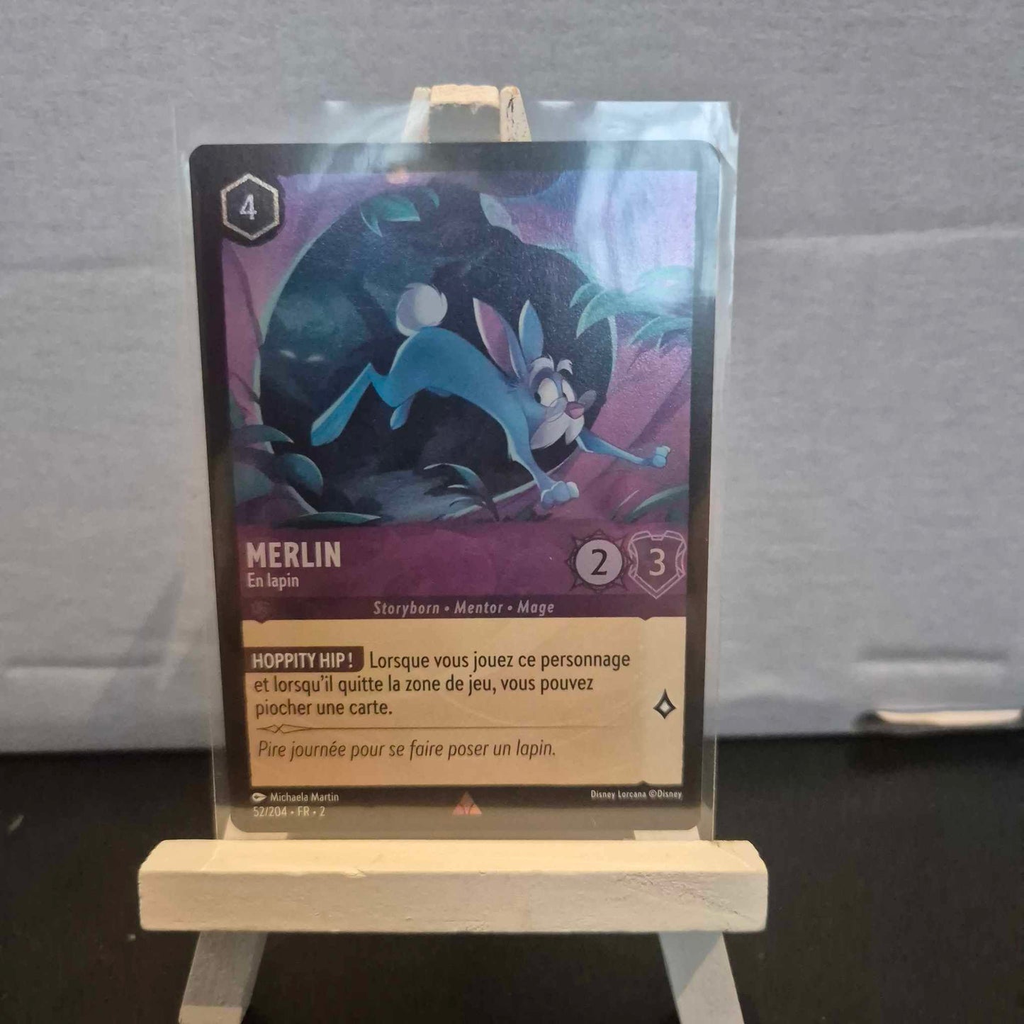 Merlin en Lapin - Rare 52/204