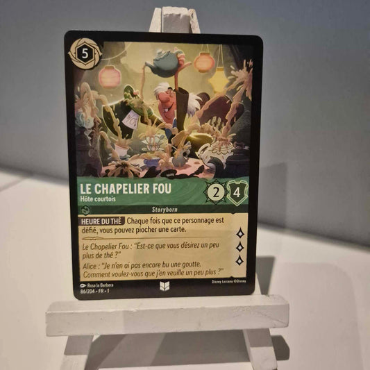 Le Chapelier Fou Hôte Courtois- Inhabituelle 86/204