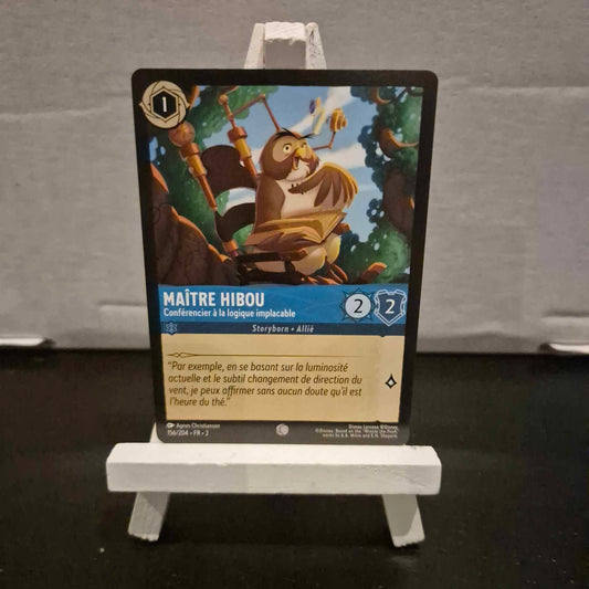 Maître Hibou Conférencier à la logique impeccable  - Commune 156/204