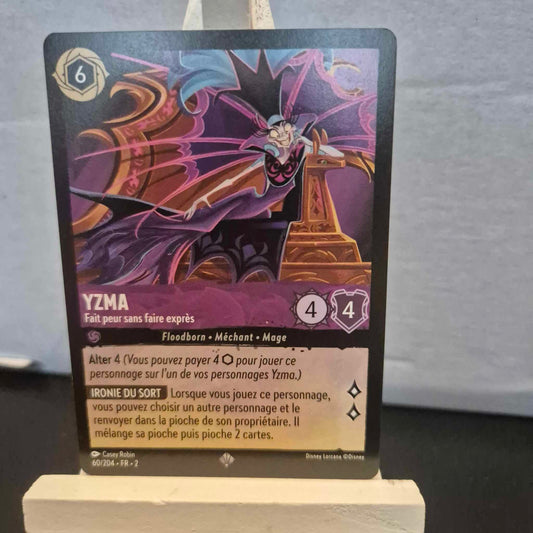 Yzma Fait peur sans faire exprès - Super Rare 60/204