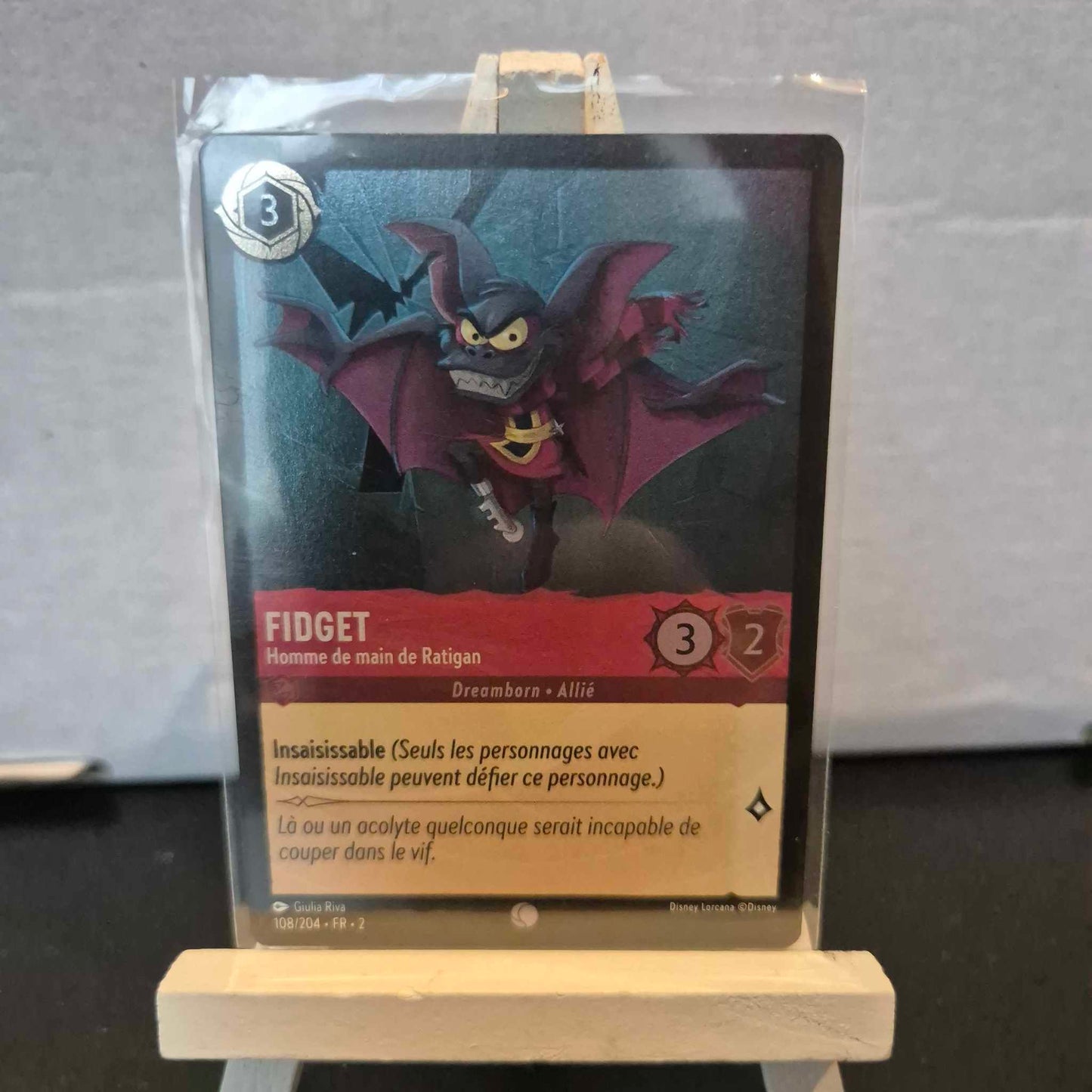 Fidget Homme de main de Ratigan - Commune 108/204