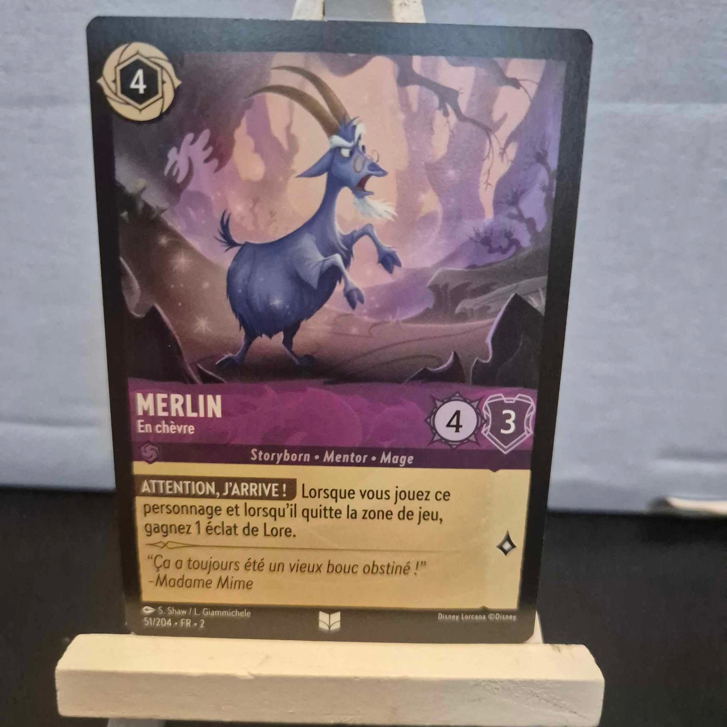 Merlin en Chèvre - Inhabituelle 51/204