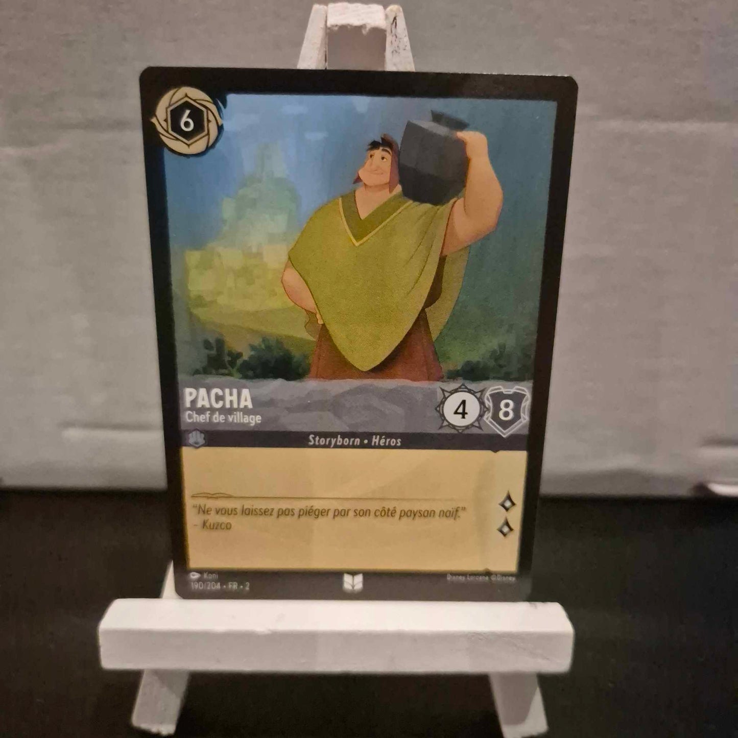 Pacha Chef de village - Inhabituelle 190/204