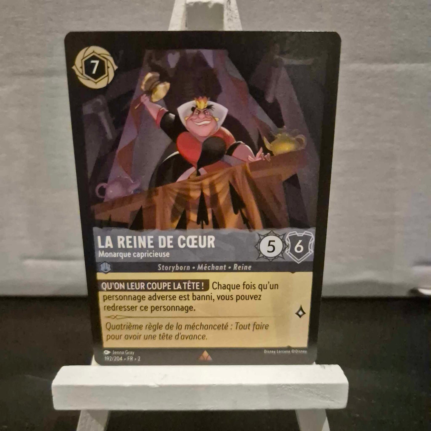La Reine de Cœur Monarque Capricieuse- Rare 192/204