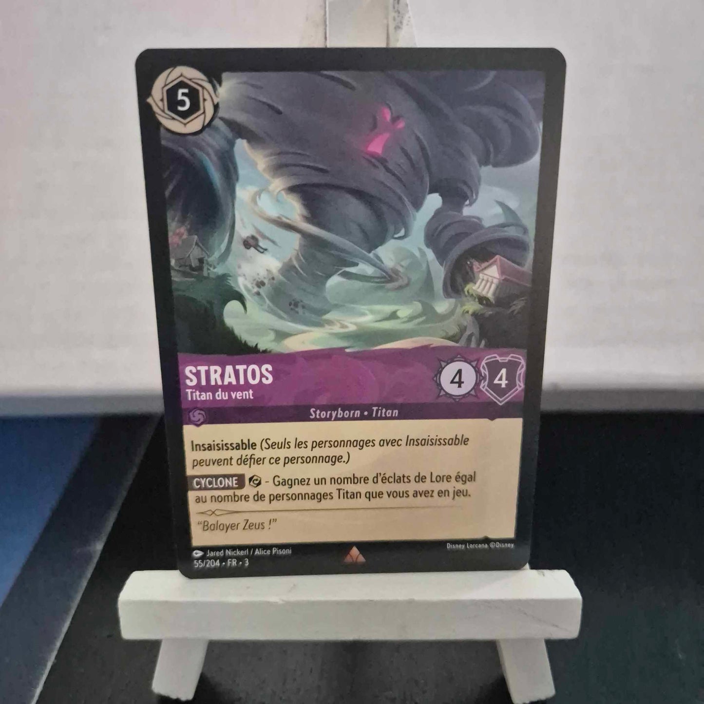 Stratos Titan du Vent - Rare 55/204