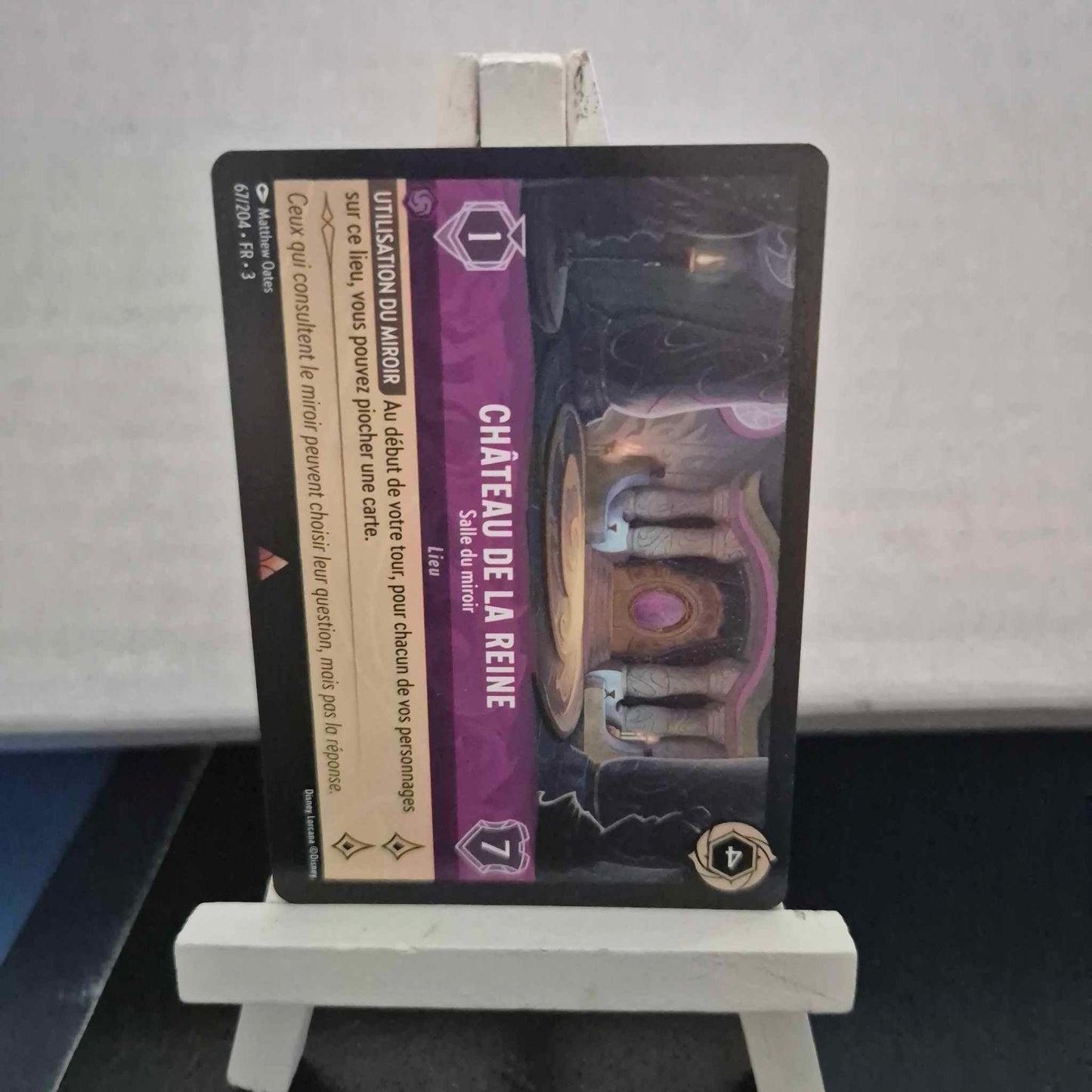 Château de la Reine Salle du Miroir - Rare 67/204