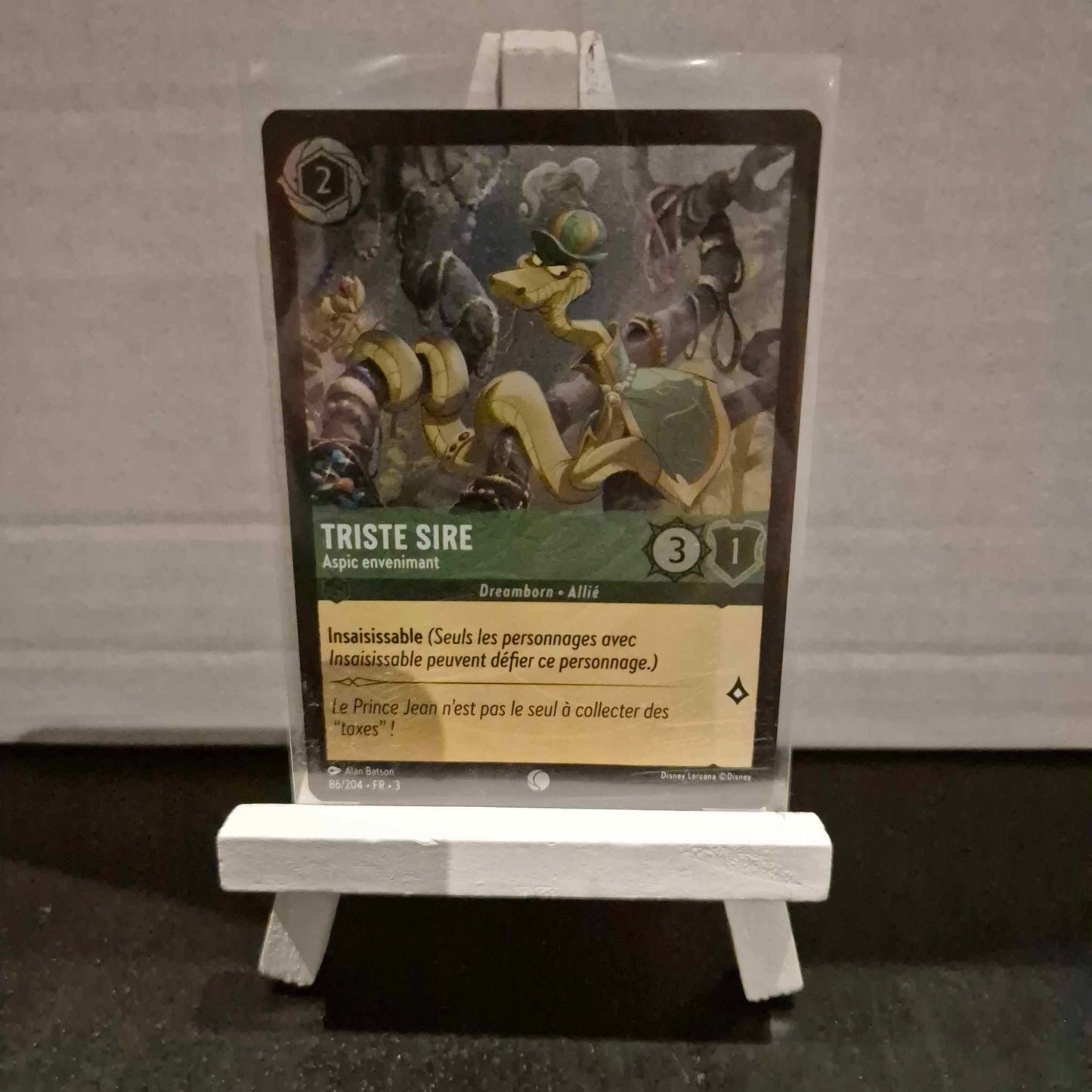 Triste Sire Aspic Envenimant - Commune 86/204