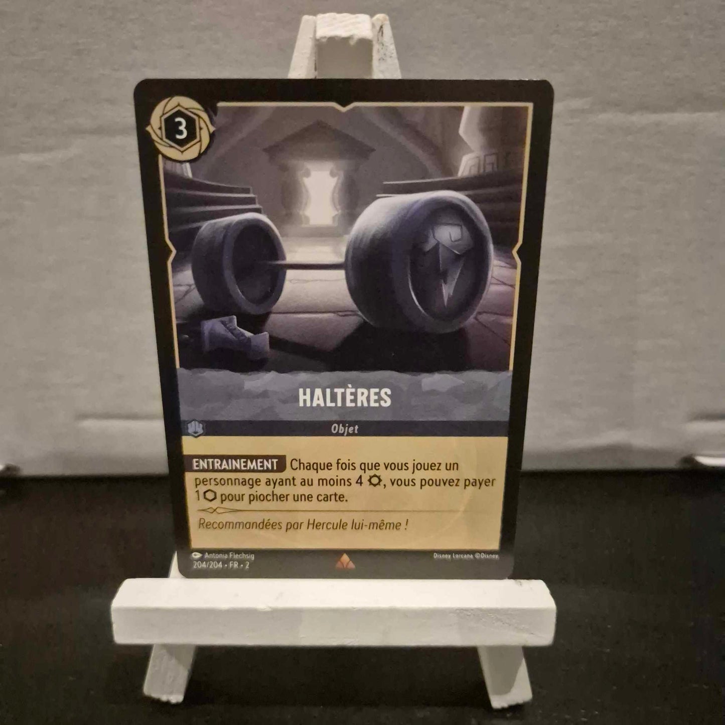 Haltères - Rare 204/204