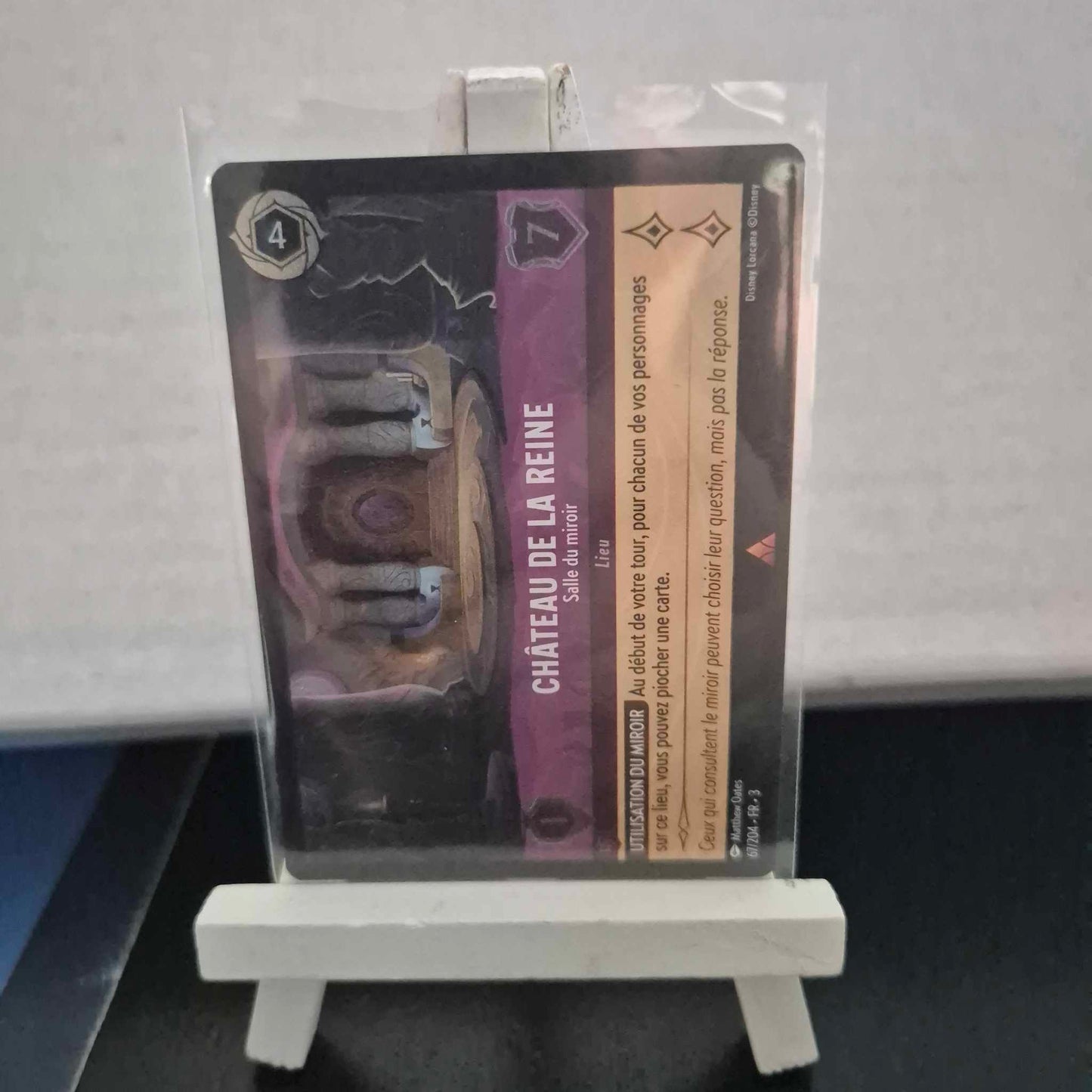 Château de la Reine Salle du Miroir - Rare 67/204