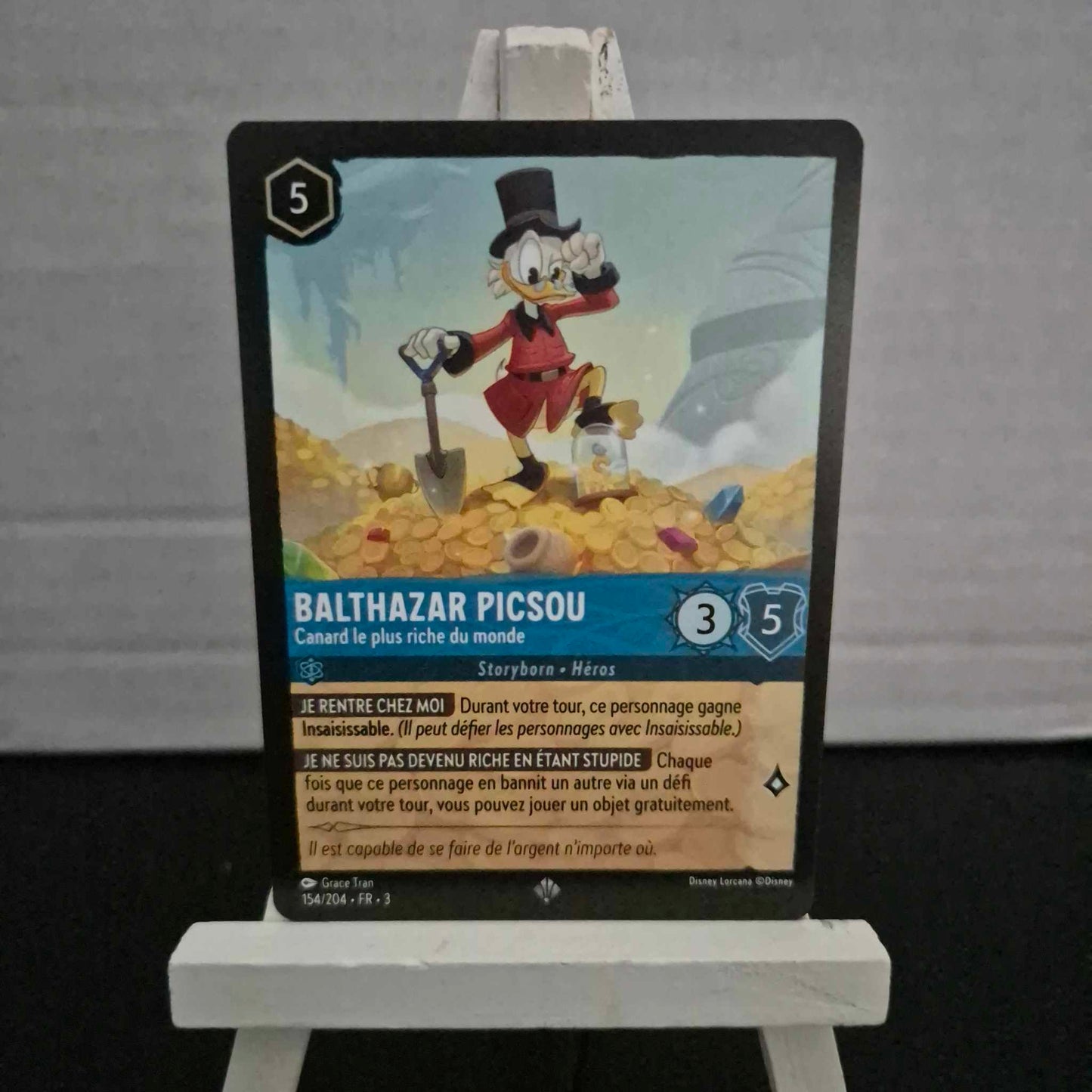 Balthazar Picsou Canard le plus riche du monde - Super Rare 154/204