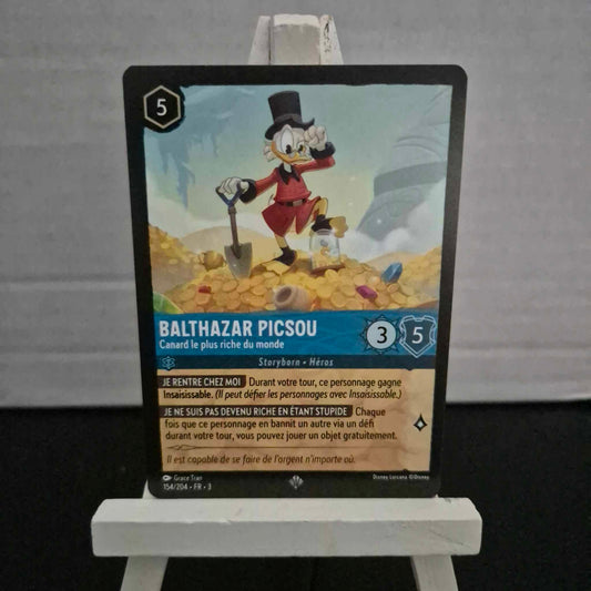 Balthazar Picsou Canard le plus riche du monde - Super Rare 154/204