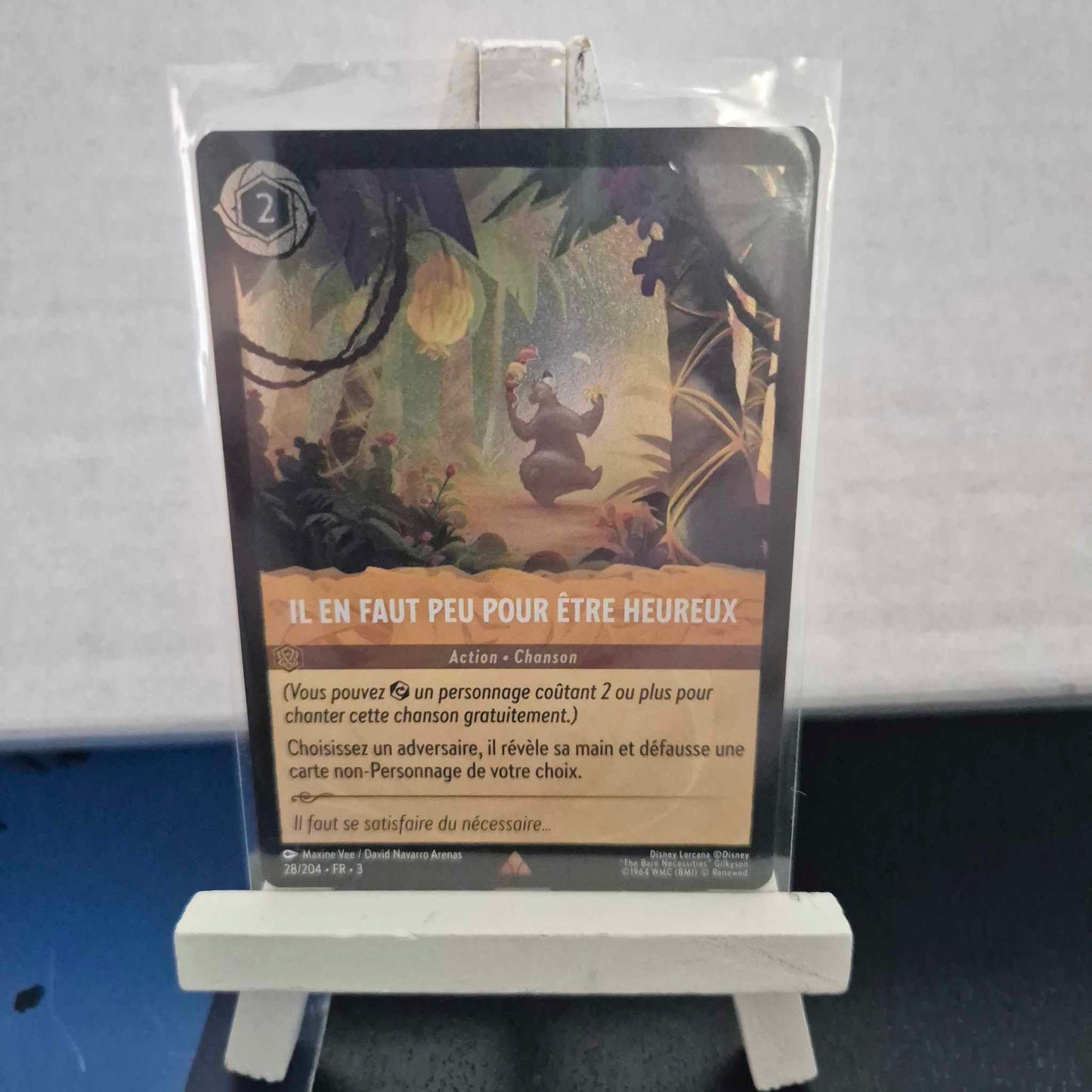 Il en faut peu pour être heureux - Rare 28/204