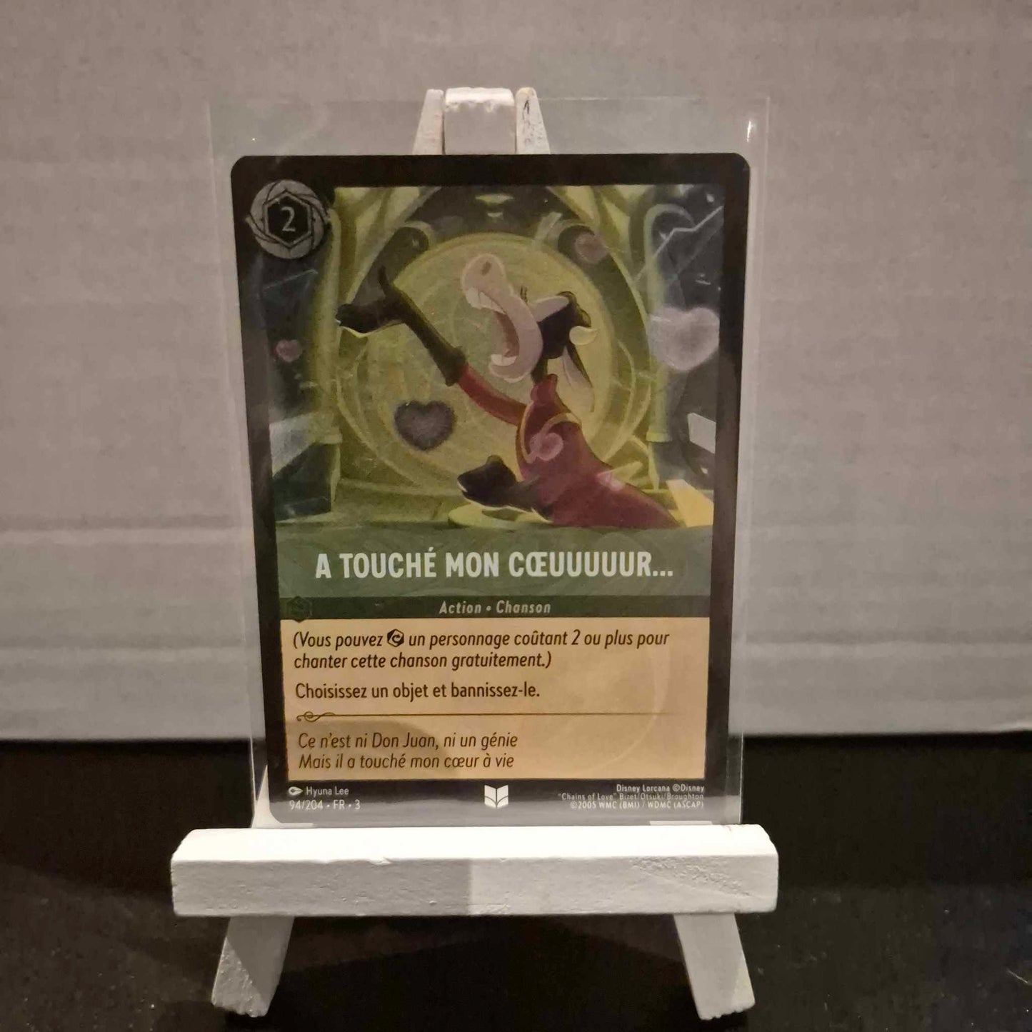 A touché mon cœur - Inhabituelle 94/204