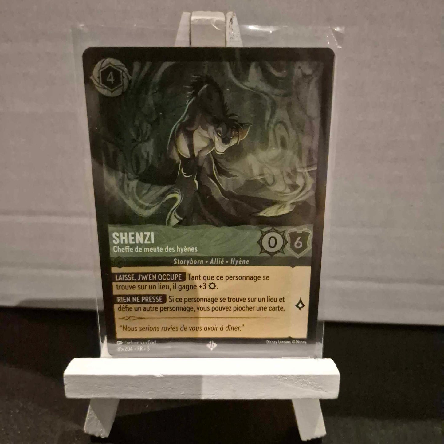 Shenzi Cheffe de meute des hyènes - Super Rare 85/204