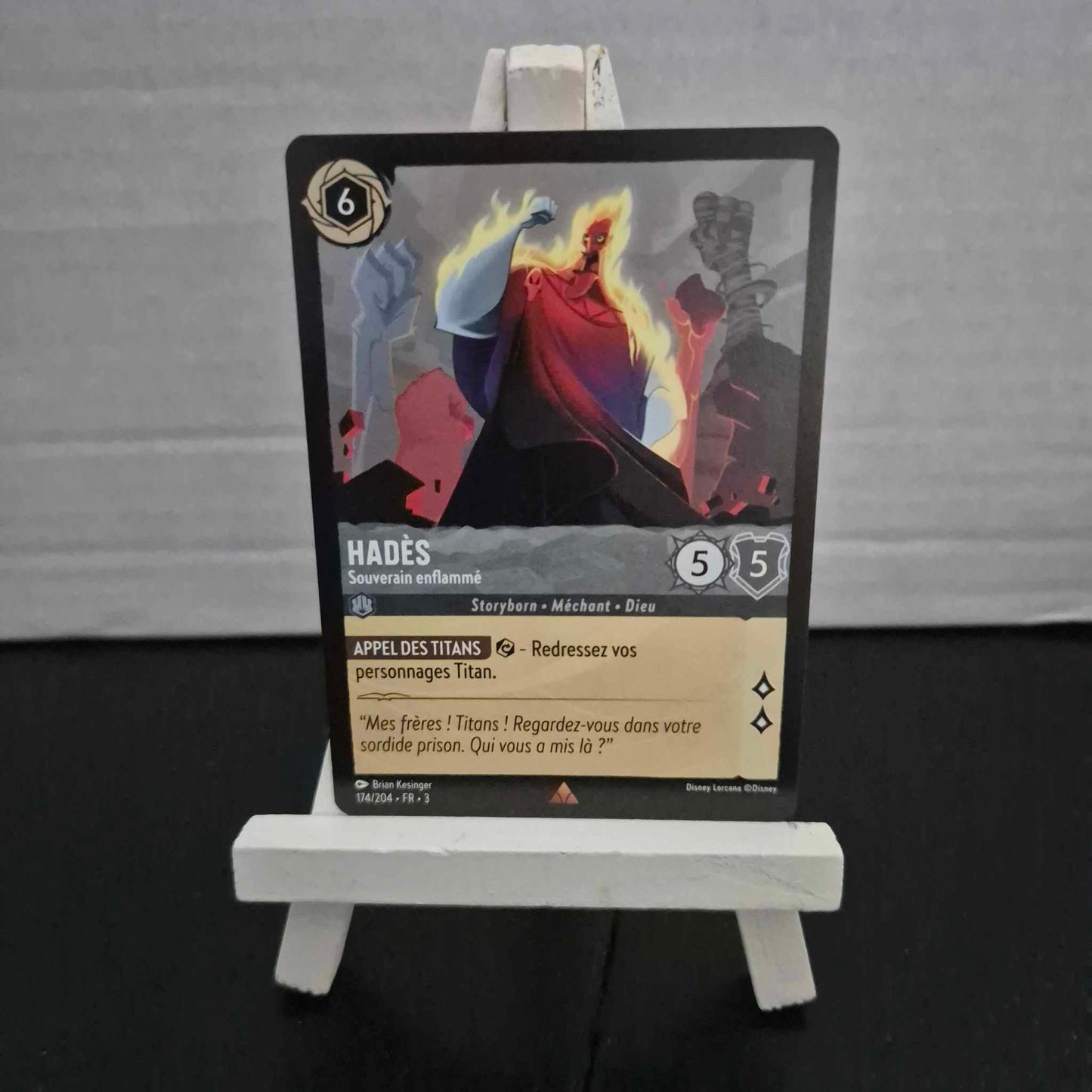 Hadès Souverain enflammé - Rare 174/204