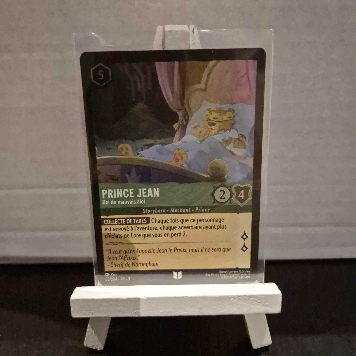 Prince Jean Roi de mauvais aloi - Inhabituelle 83/204