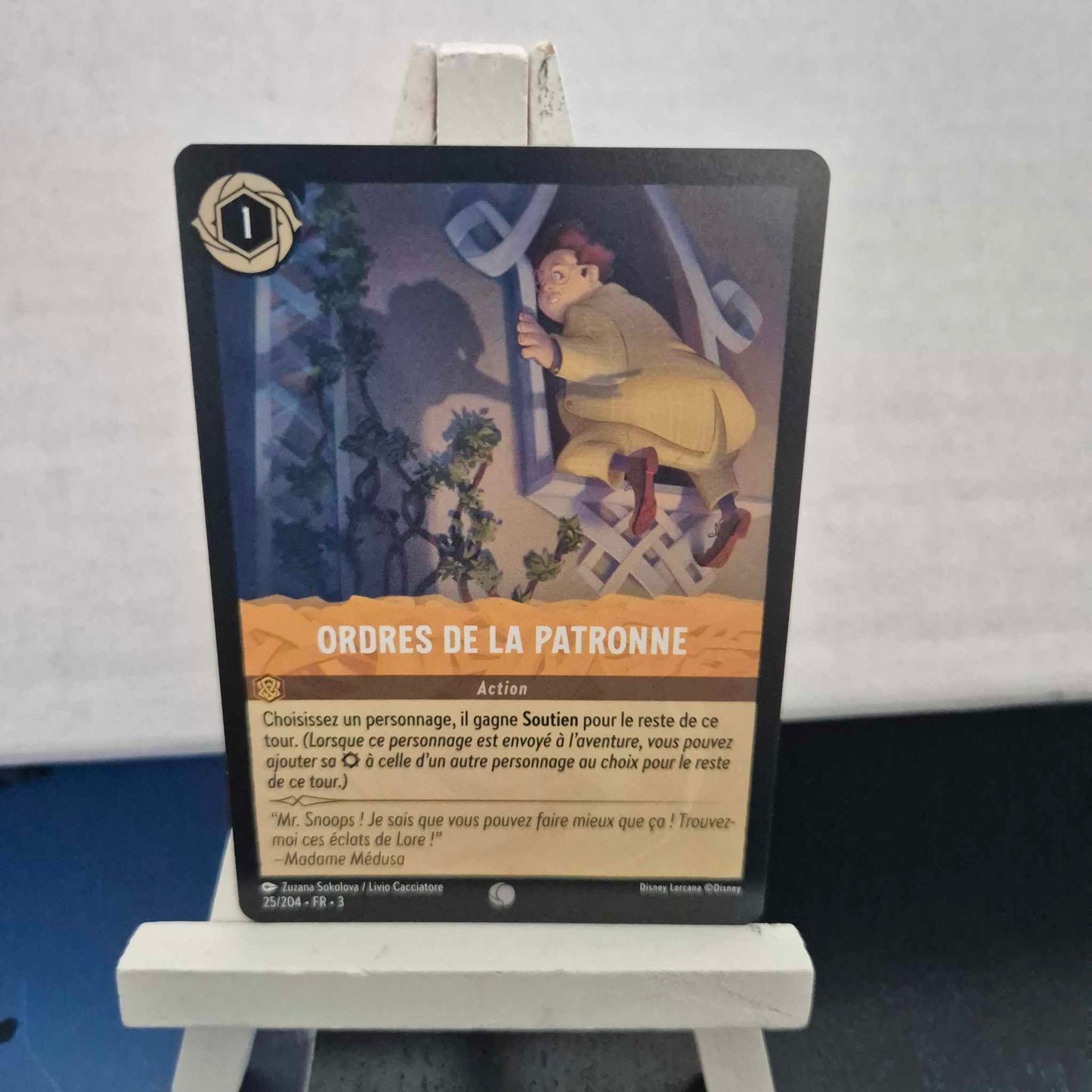 Ordres de la Patronne - Commune 25/204