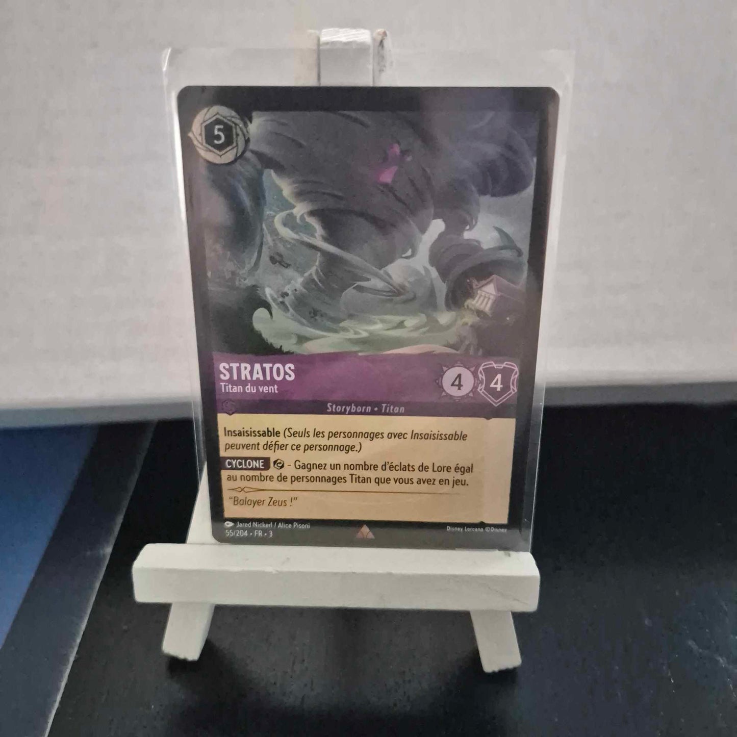 Stratos Titan du Vent - Rare 55/204