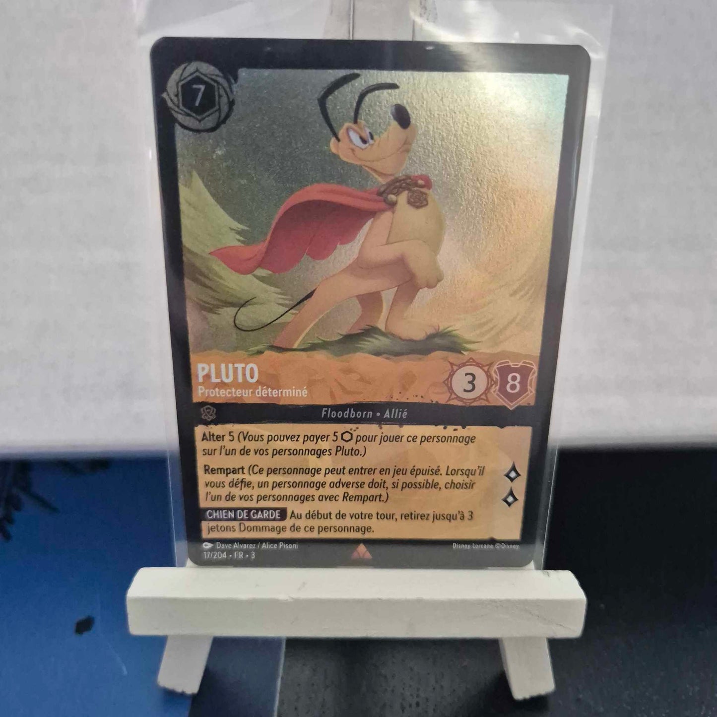 Pluto Protecteur déterminé - Rare 17/204