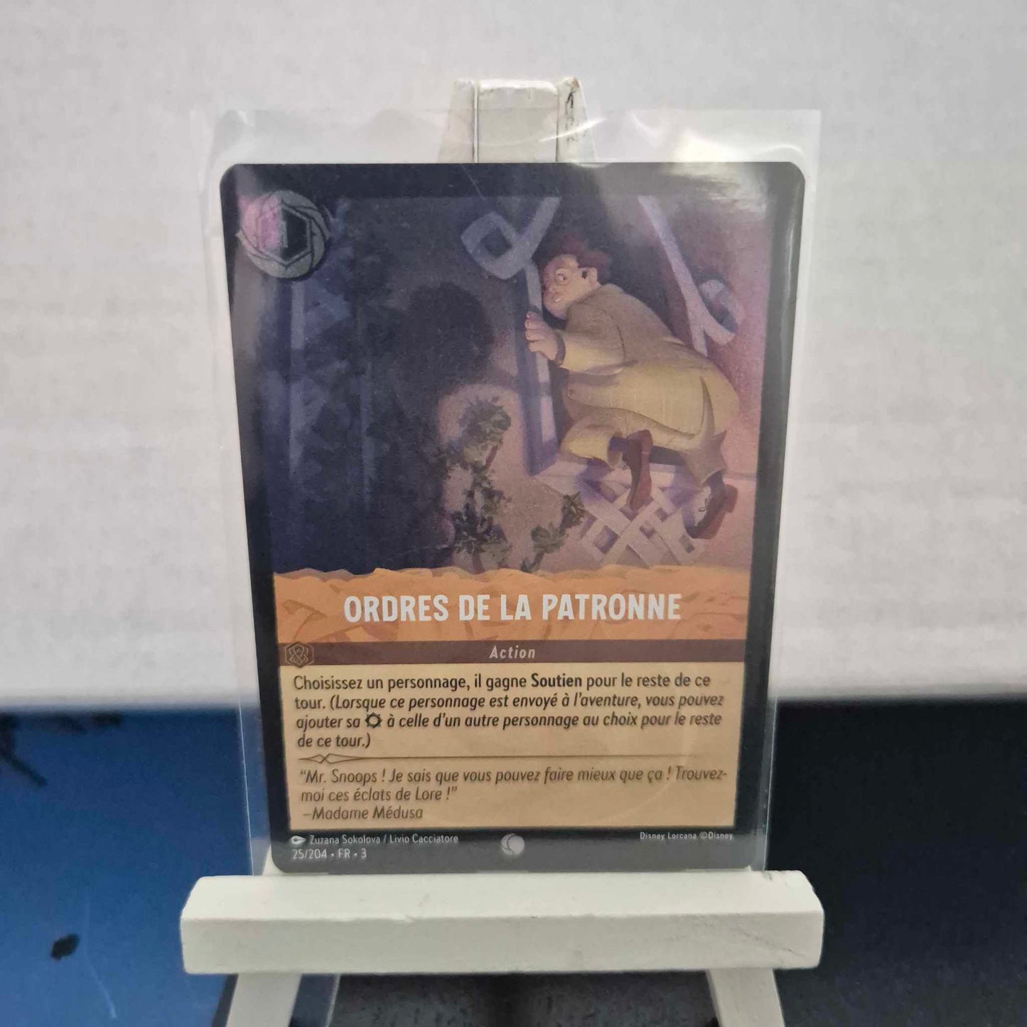 Ordres de la Patronne - Commune 25/204