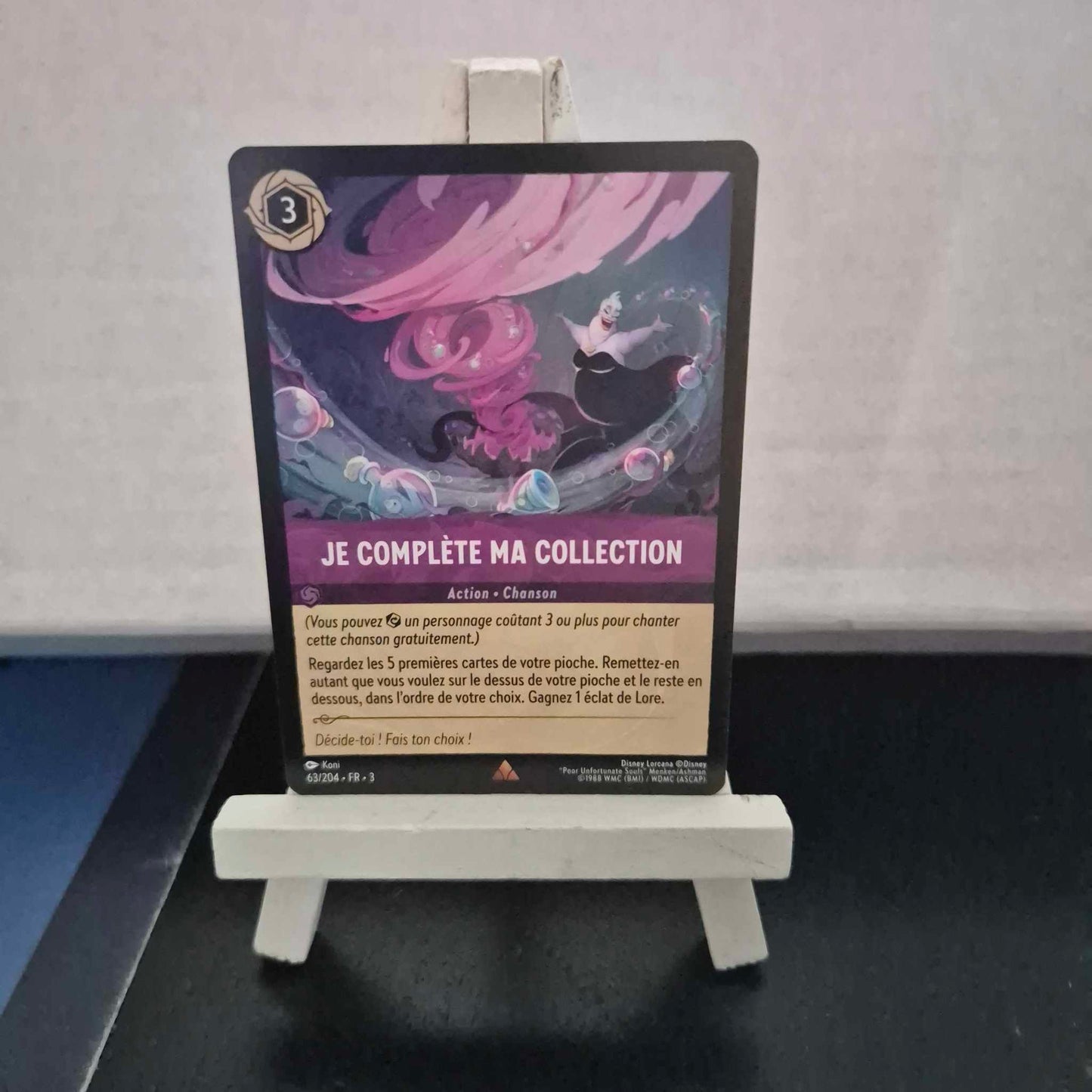 Je complète ma collection - Rare 63/204