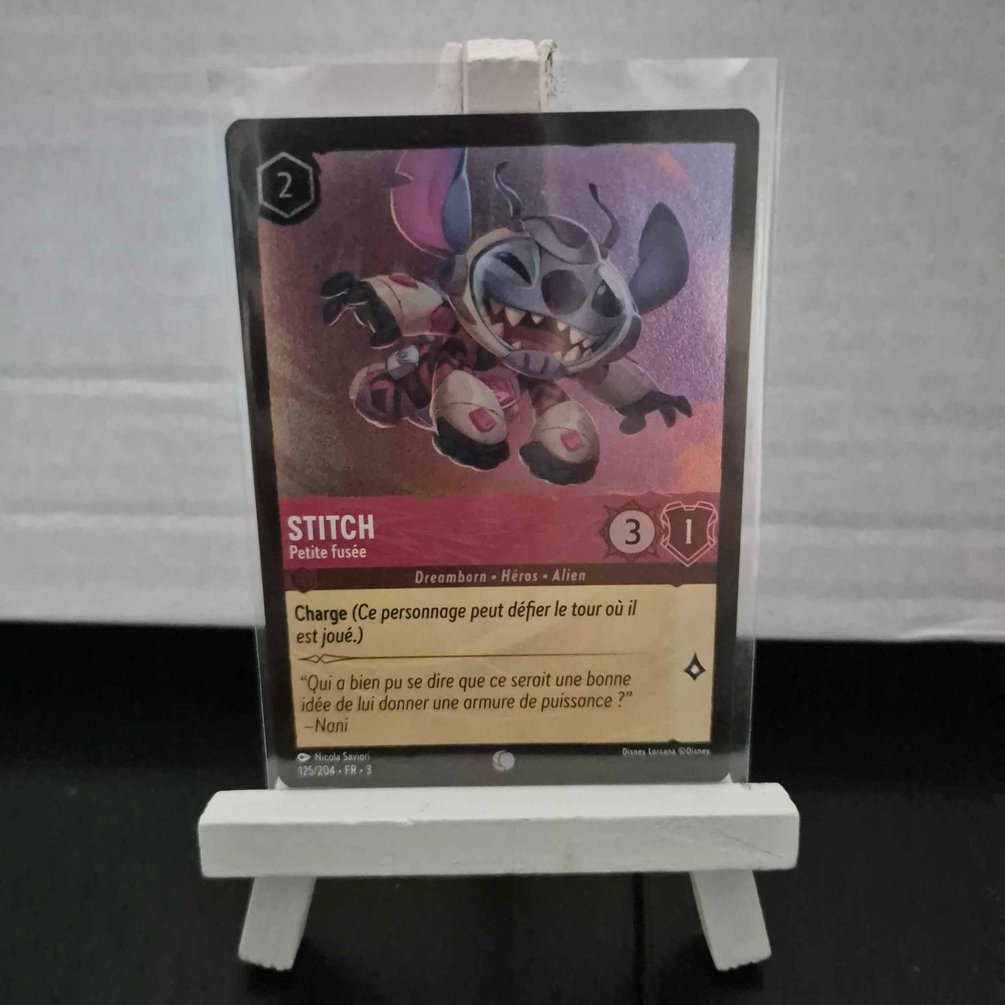 Stitch Petite fusée - Commune 125/204