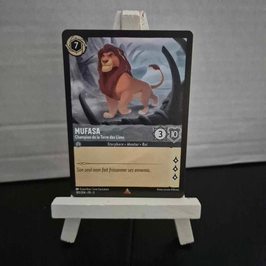 Mufasa Champion de la Terre des Lions - Rare 185/204