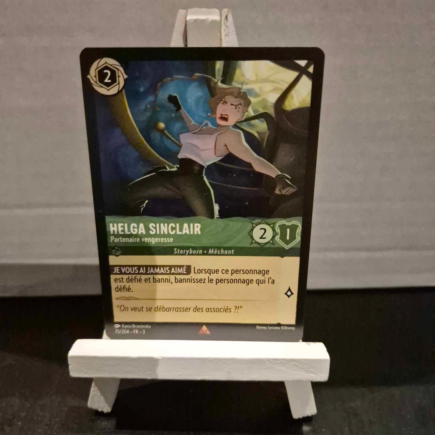 Helga Sinclair Partenaire Vengeresse - Rare 75/204