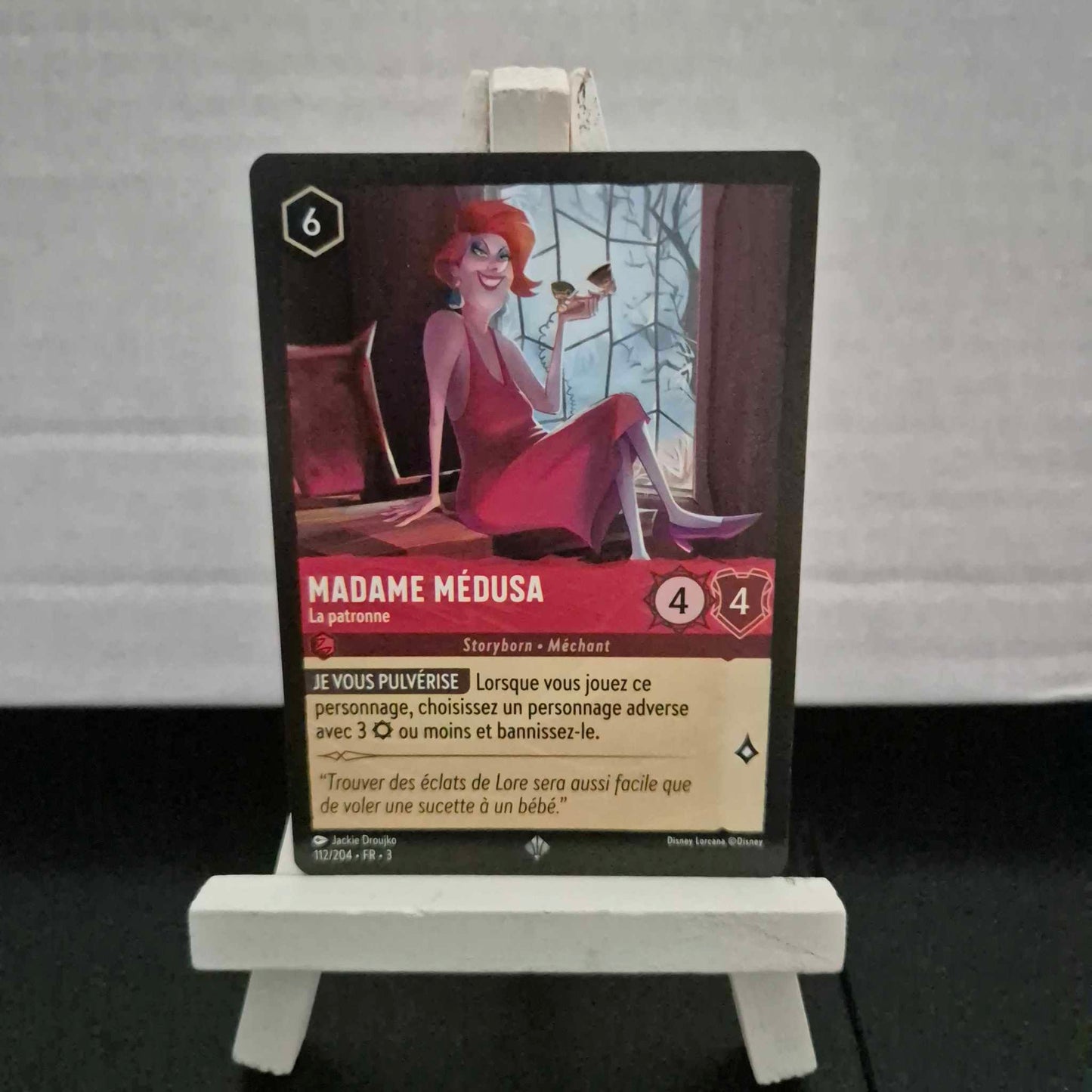 Madame Médusa La patronne - Super Rare 112/204