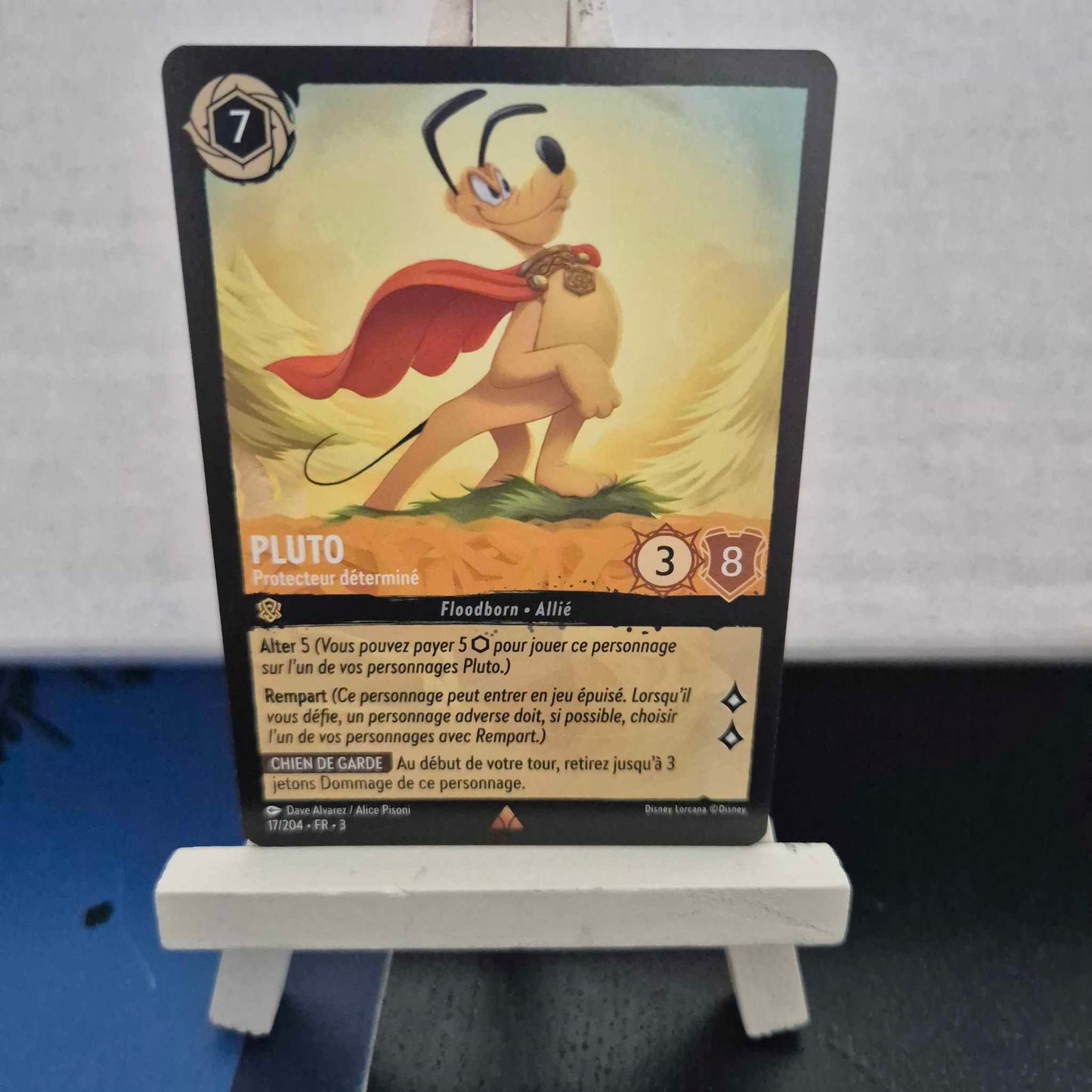 Pluto Protecteur déterminé - Rare 17/204