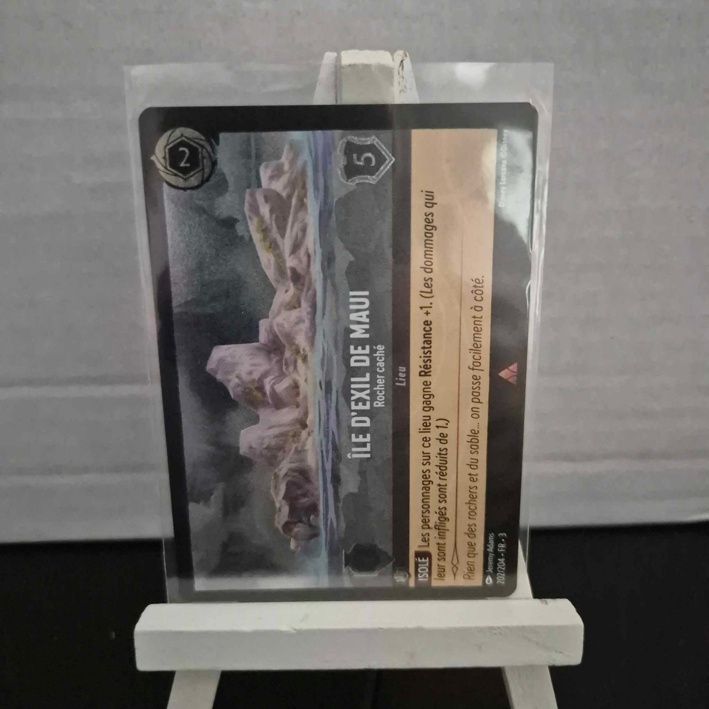 Ile d'exil de Maui Rocher caché - Rare 202/204