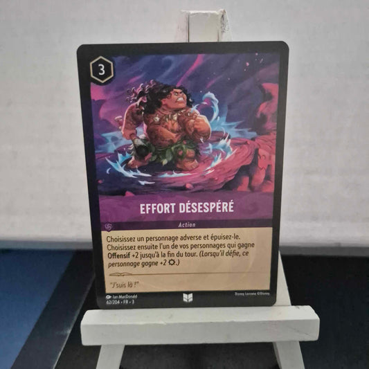 Effort Désespéré - Inhabituelle 62/204