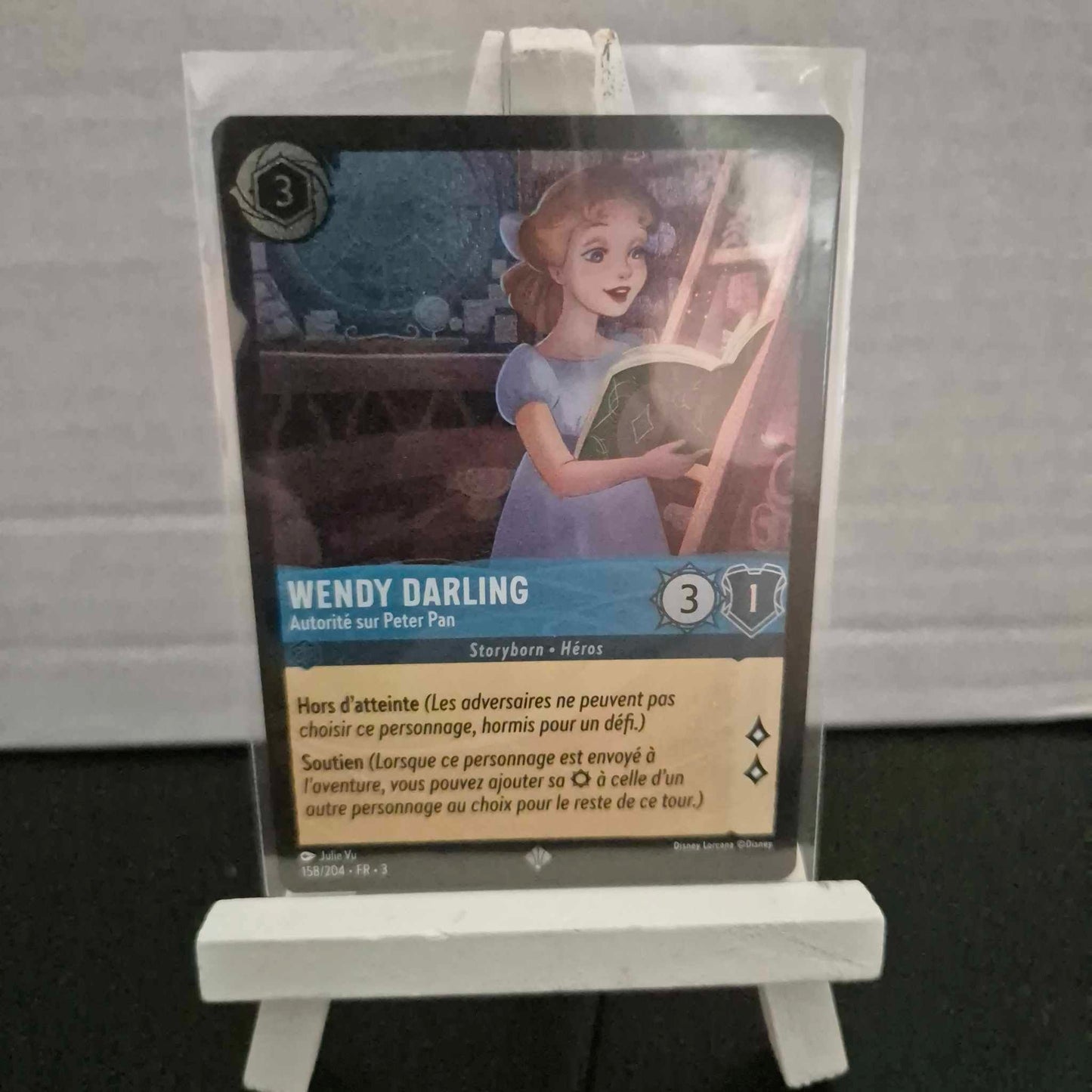 Wendy Darling Autorité sur Peter Pan - Super Rare 158/204