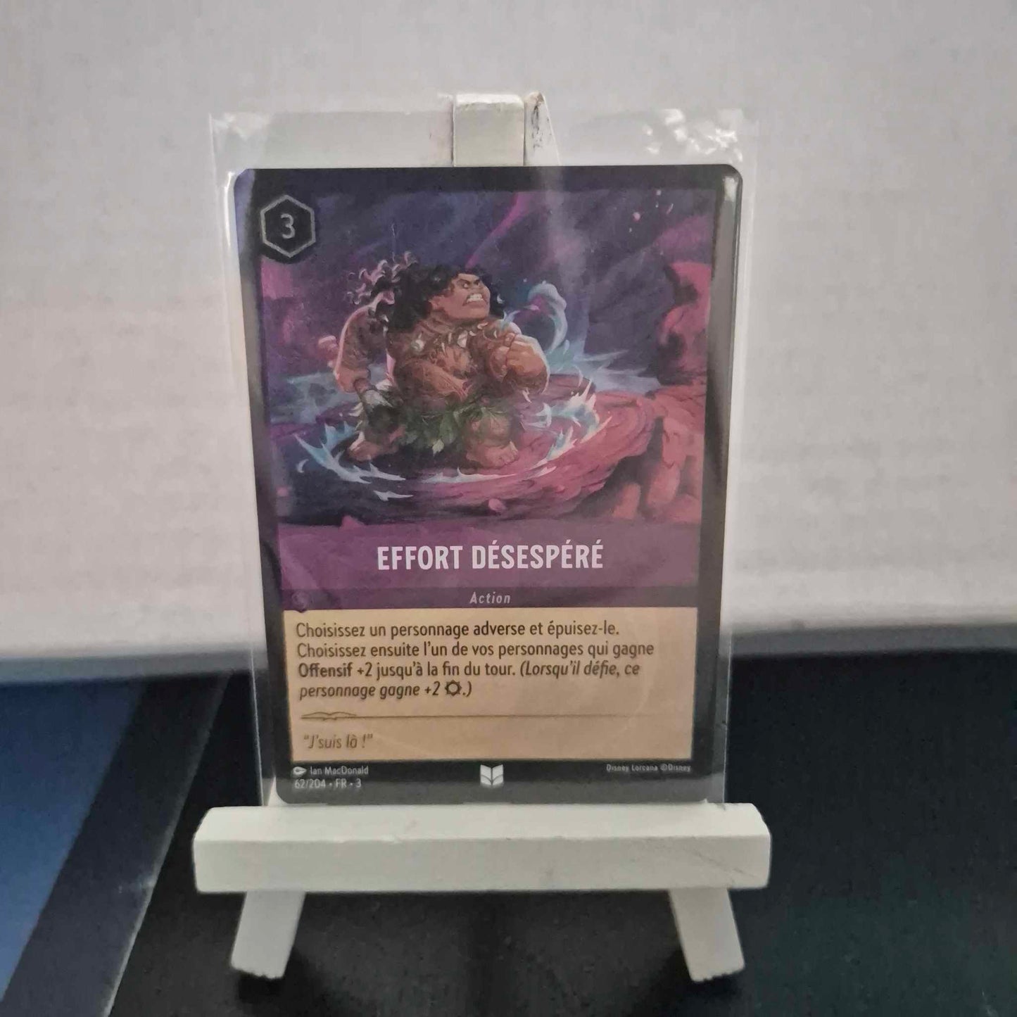 Effort Désespéré - Inhabituelle 62/204