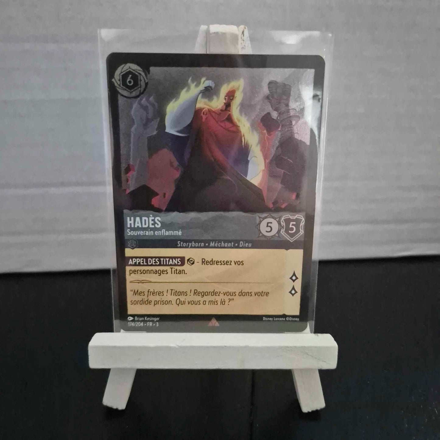 Hadès Souverain enflammé - Rare 174/204