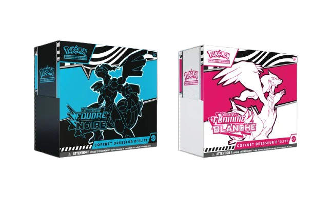 ETB Pokémon Foudre Noire / Flamme Blanche EV 10.5 – Coffret Dresseur D’Élite