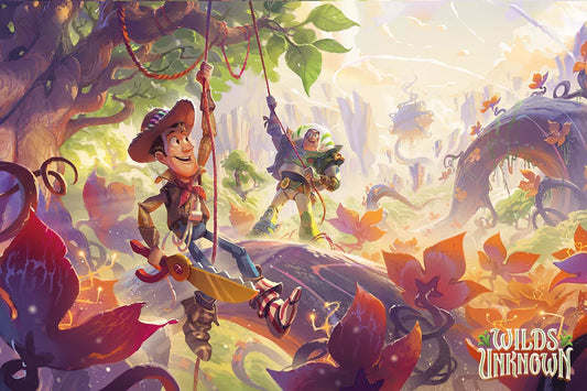 Display Lorcana Chapitre 12 contrées inconnues