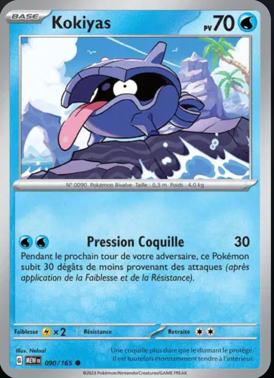 Carte Pokémon Kokiyas Commune 90/165 - Pokémon 151