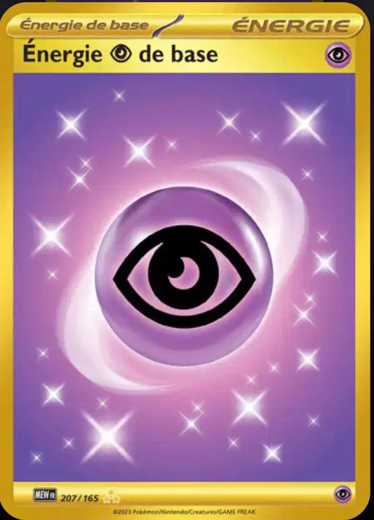 Carte Pokémon Energie de Base Gold 207/165 - Pokémon 151