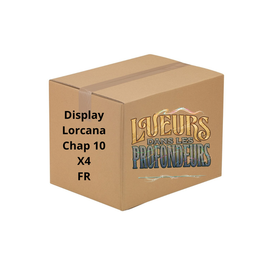 Case de Display Lorcana Chapitre 10 - Lueurs dans les Profondeurs