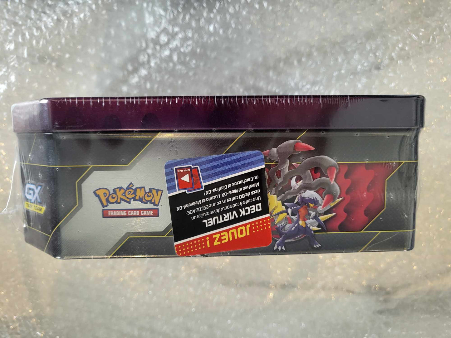 Pokebox GX Escouade Giratina & Carchacrok avec protection Tyranobox