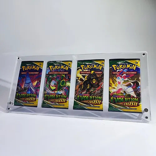 Stand présentation 4 boosters Tyranobox